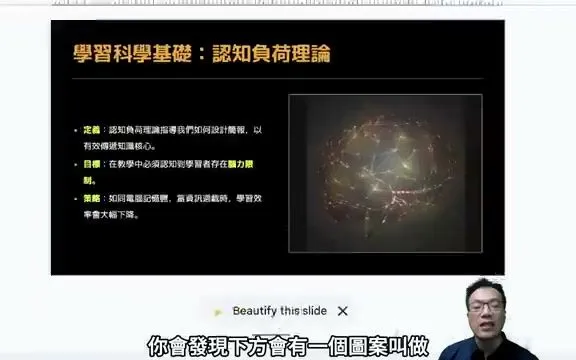 Nano Banana Pro 的 Beautify this Slide 功能，一键优化幻灯片视觉效果